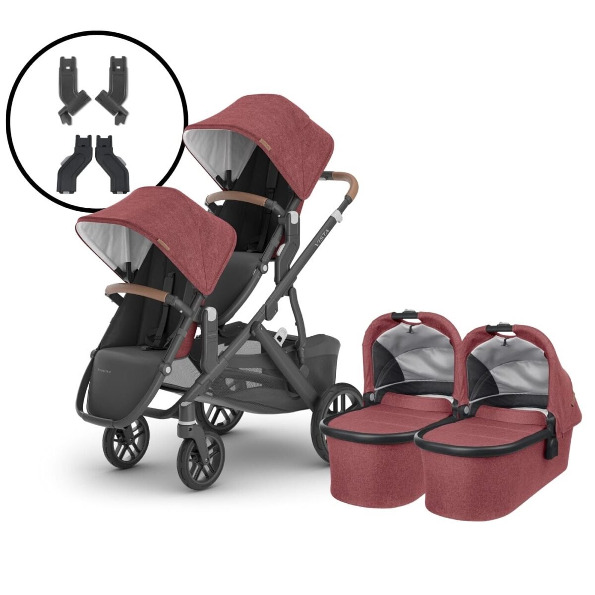 UPPAbaby 2024 Vista V2 Twin Stroller